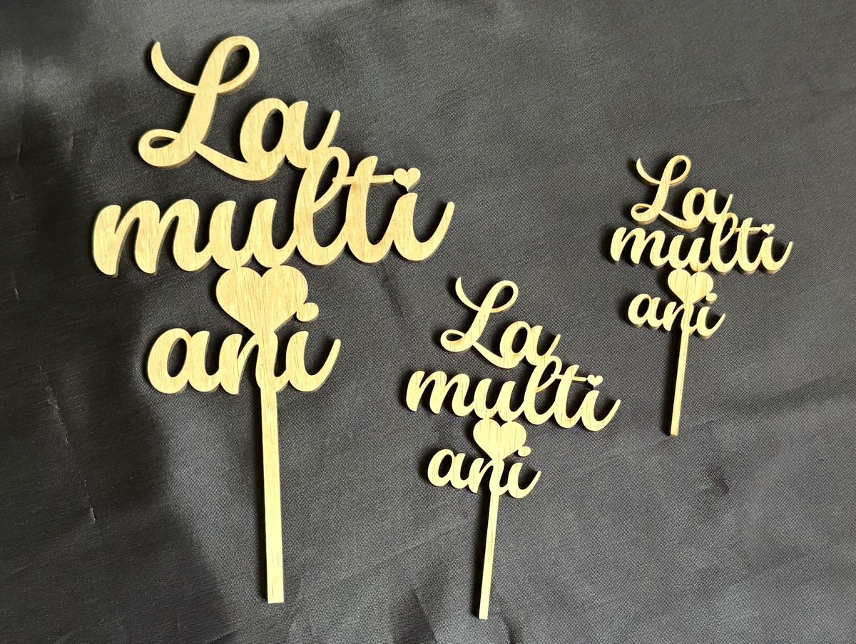 Toppere tort La multi ani