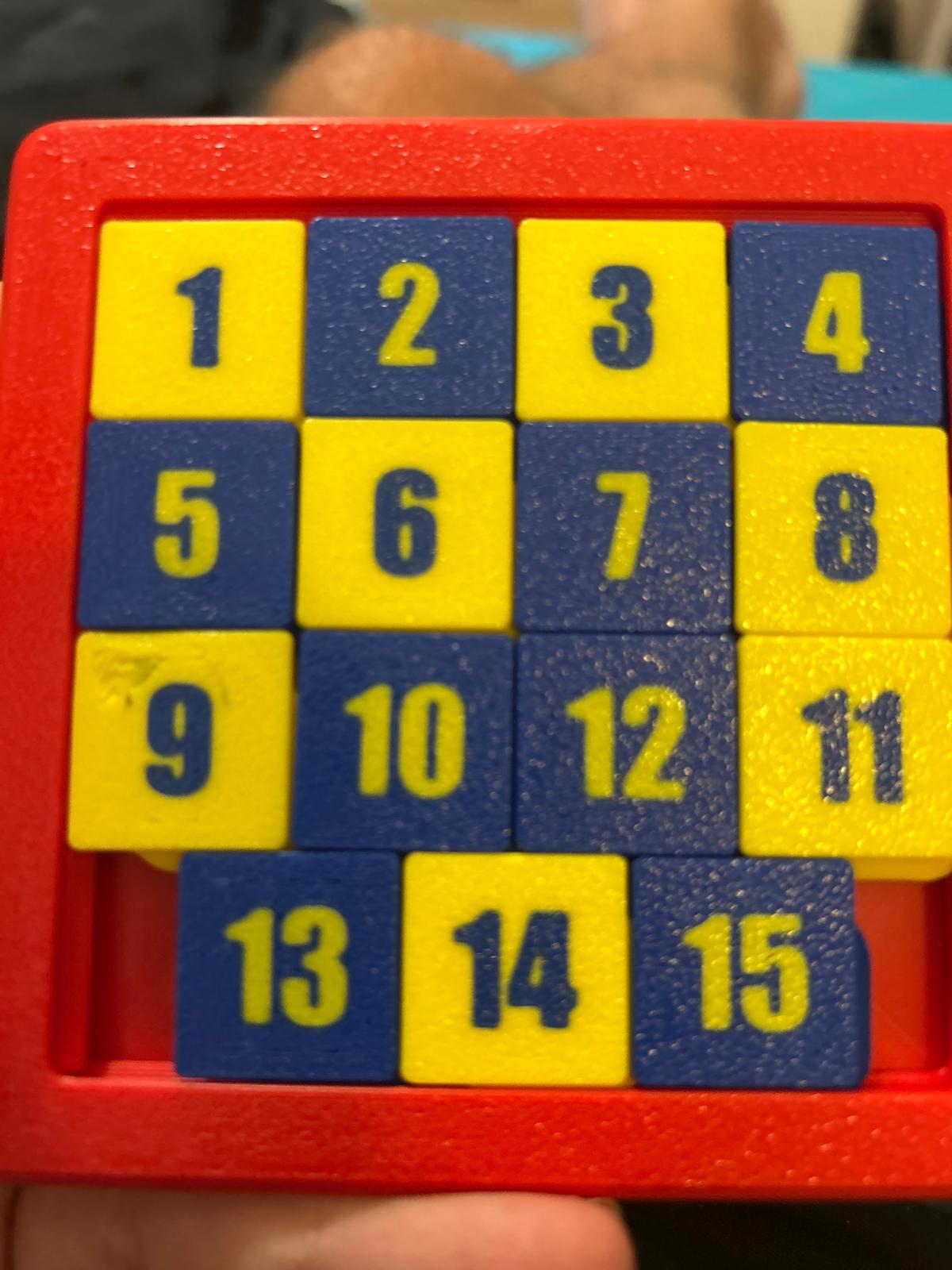 Joc de Logică Puzzle 15