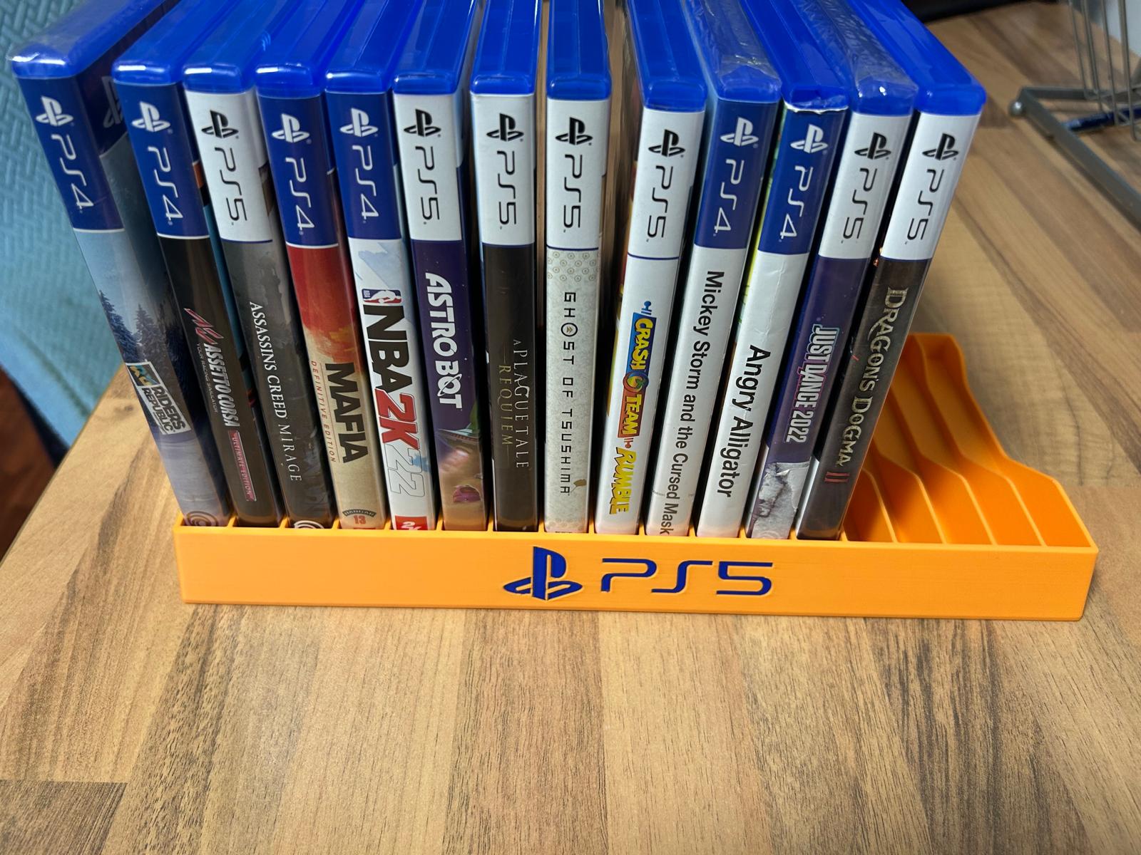 Suport / Organizator de Birou pentru Jocuri PS5 și PS4
